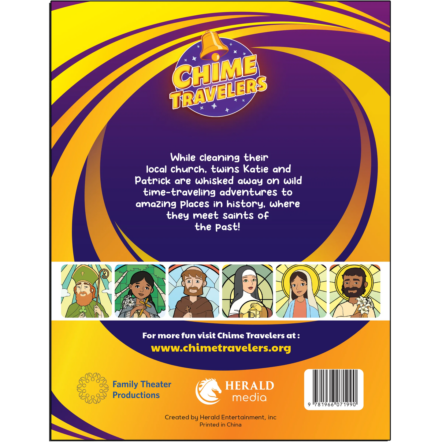 Chime Travelers Season 1 Coloring Activity Book