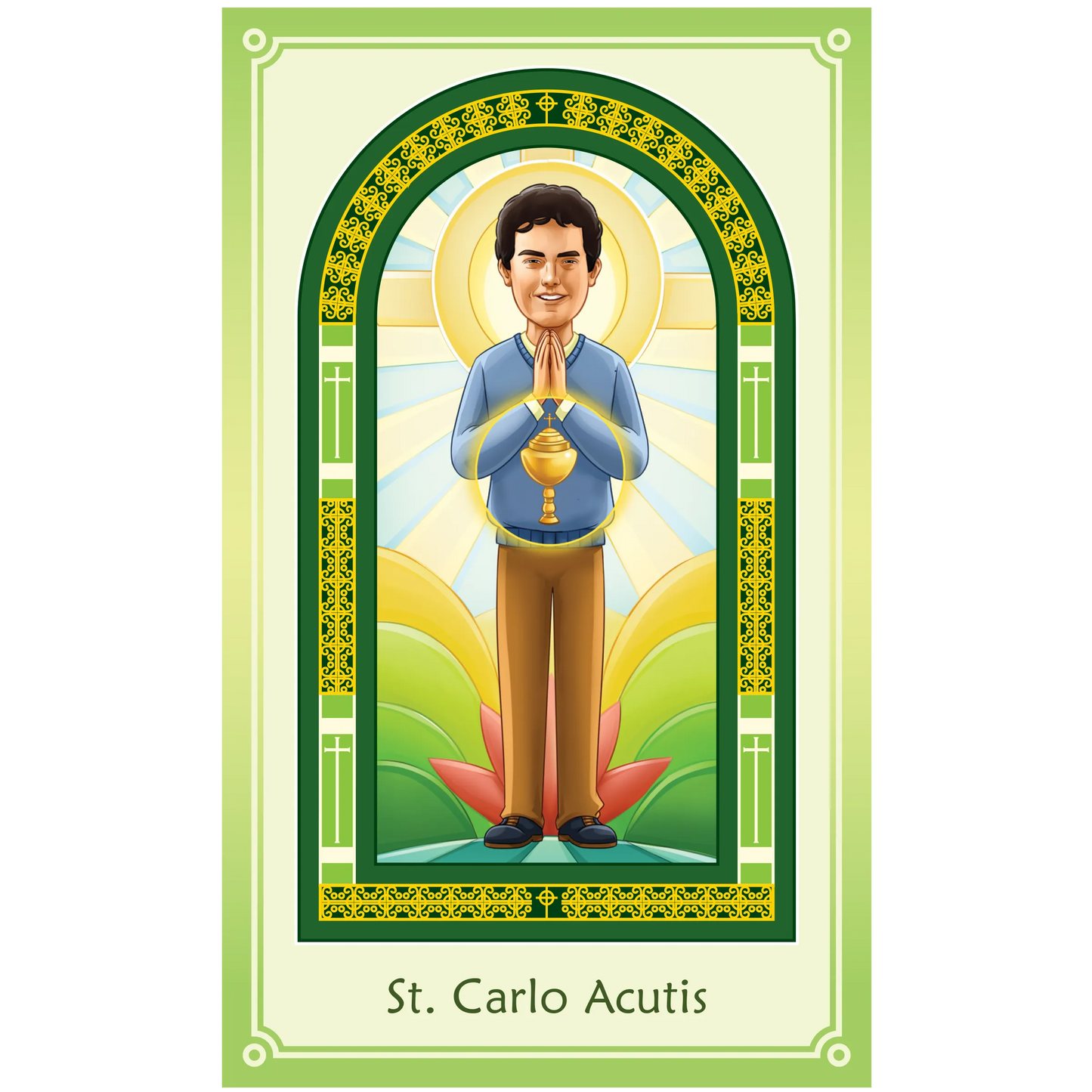 Chime Travelers Collectable Prayer Card - St. Carlo Acutis