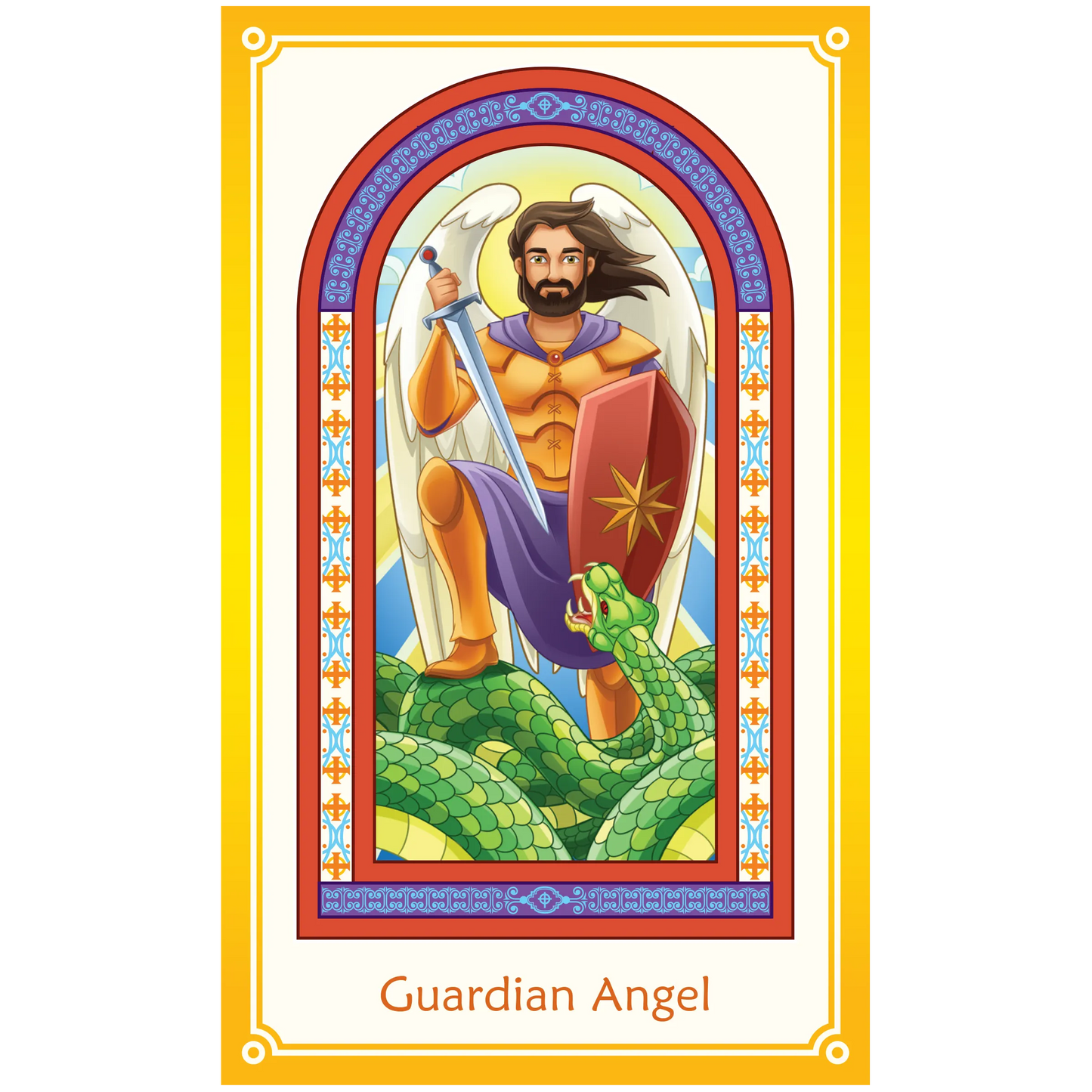 Chime Travelers Collectable Prayer Card - Guardian Angel