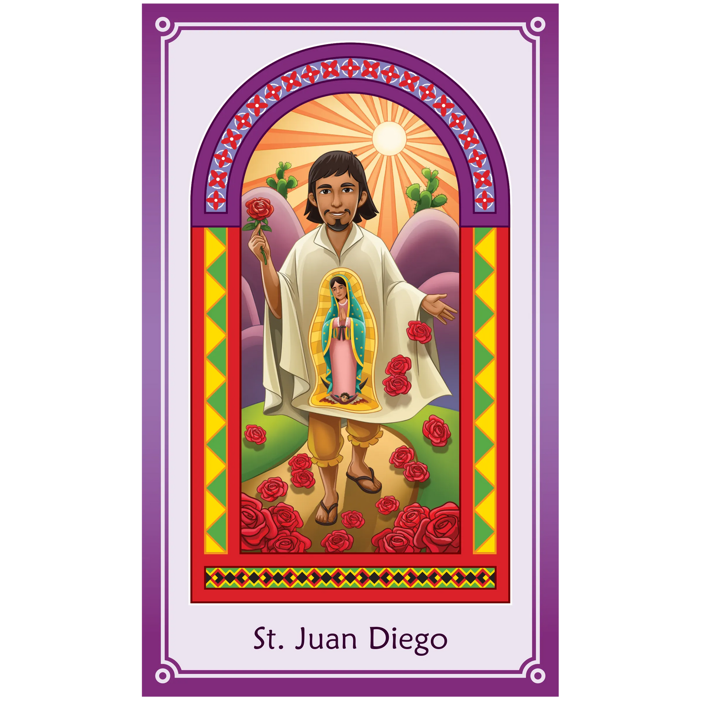 Chime Travelers Collectable Prayer Card - St. Juan Diego