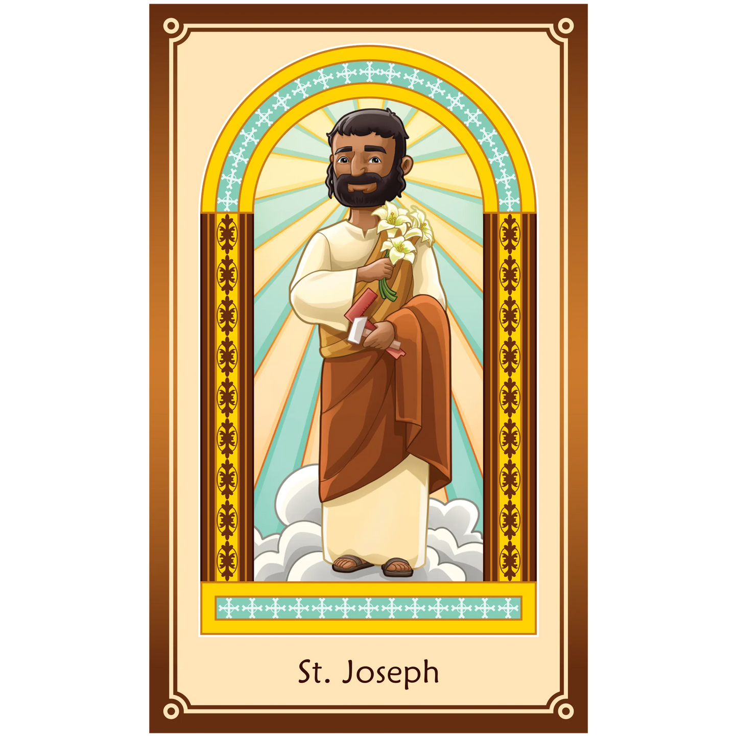 Chime Travelers Collectable Prayer Card - St. Joseph