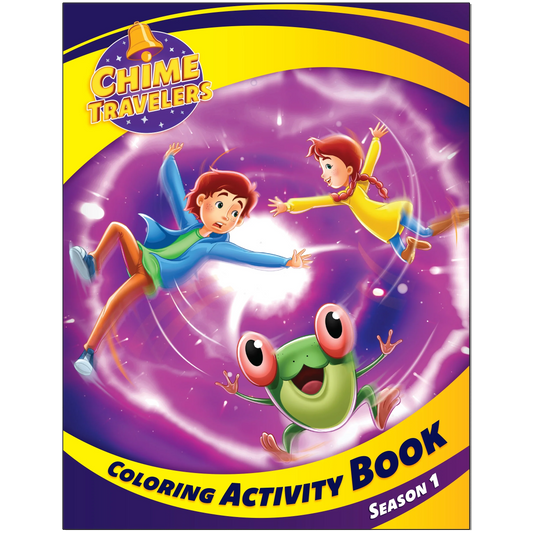 Chime Travelers Season 1 Coloring Activity Book