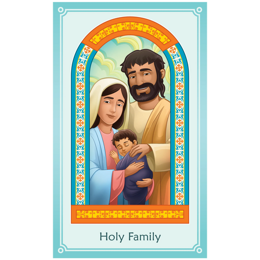 Chime Travelers Collectable Prayer Card - The Holy Family