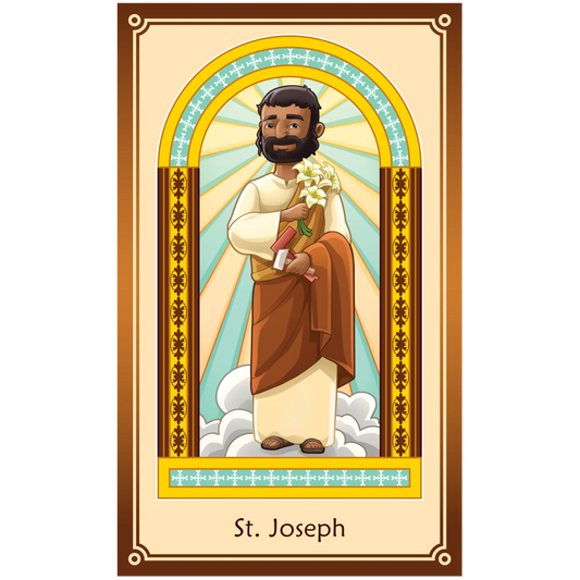 Chime Travelers Collectable Prayer Card - St. Joseph